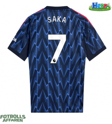 Arsenal Bukayo Saka #7 Bortatröja 2025-26 Kortärmad